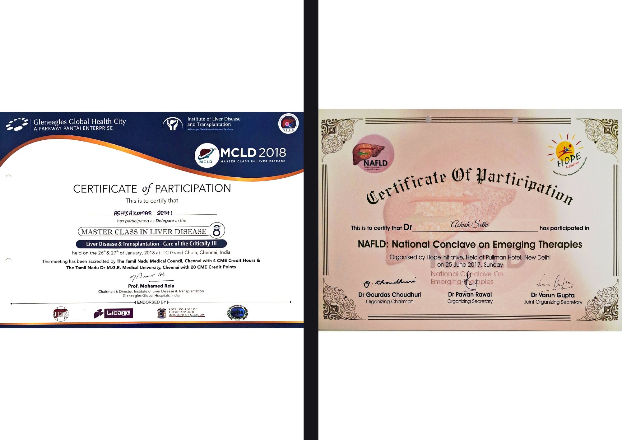 Conference Certificates 14