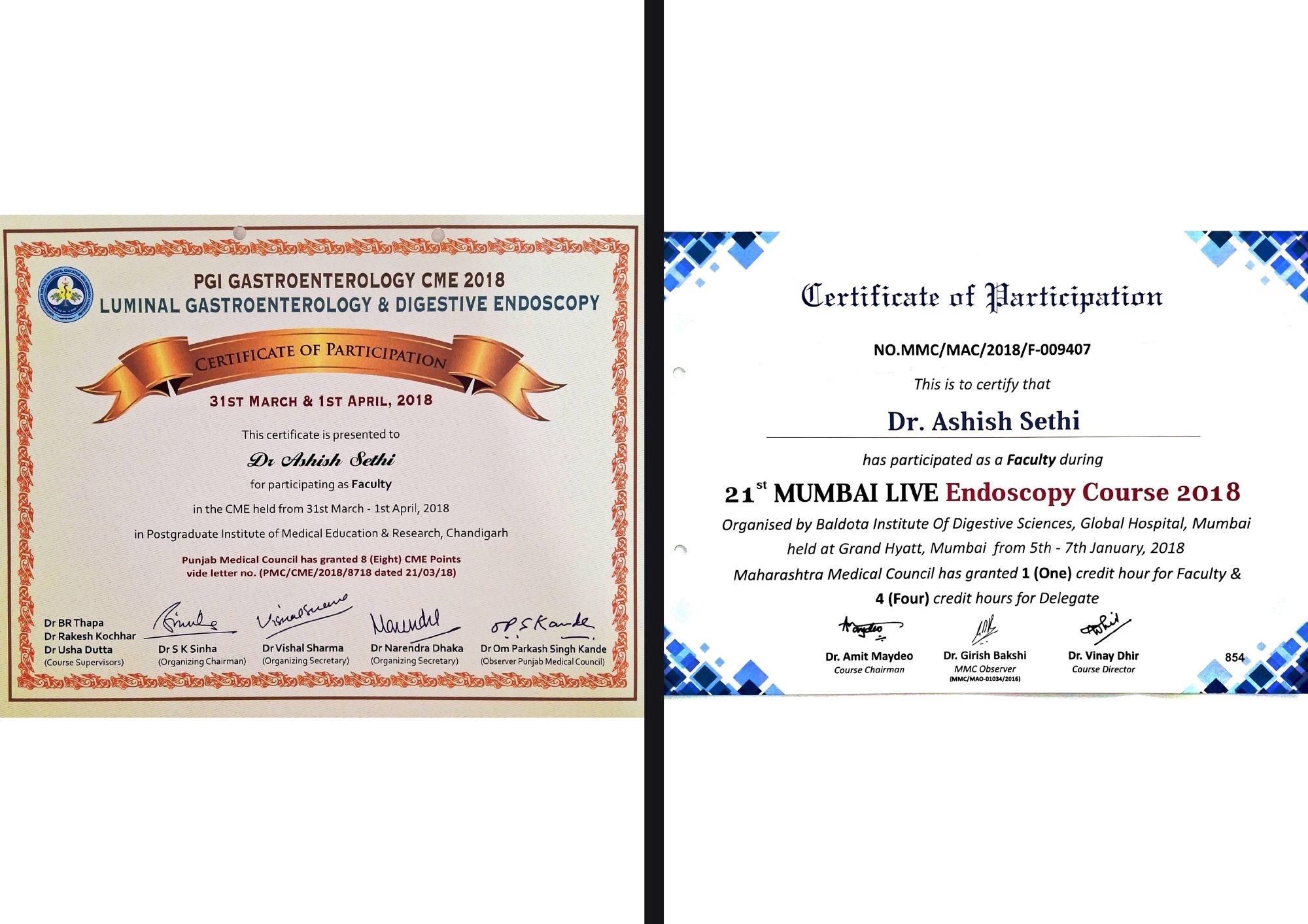 Conference Certificates 09