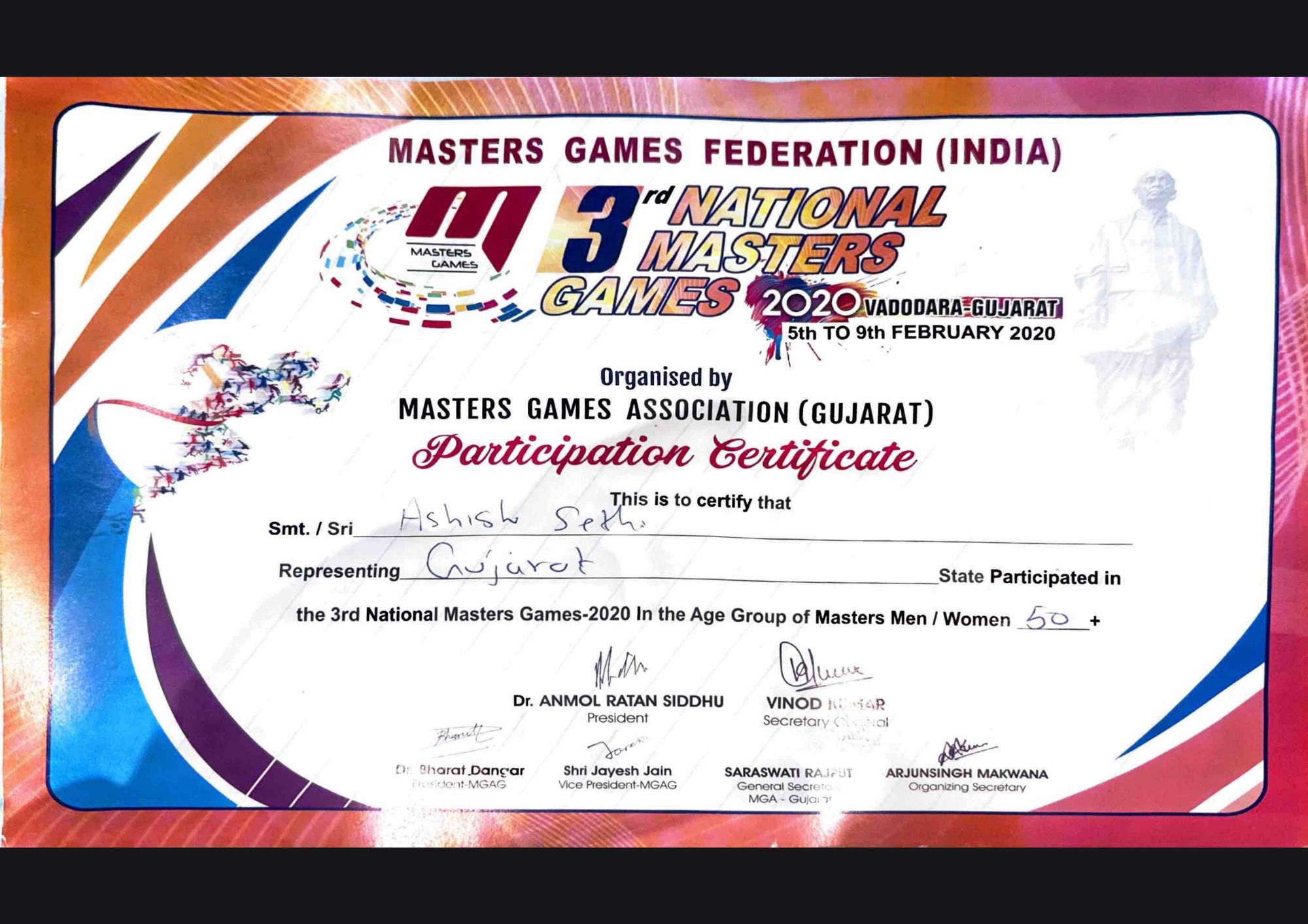 Conference Certificates 10