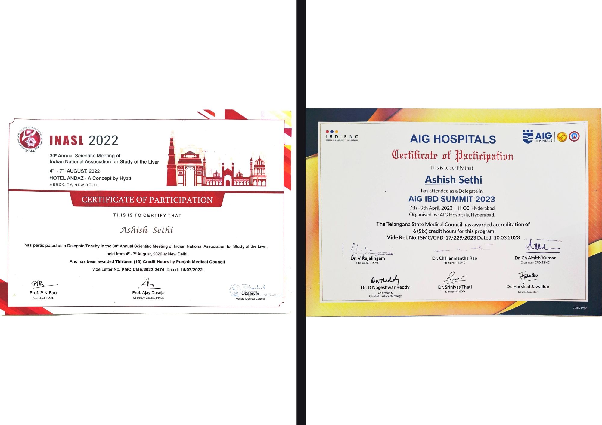 Conference Certificates 11