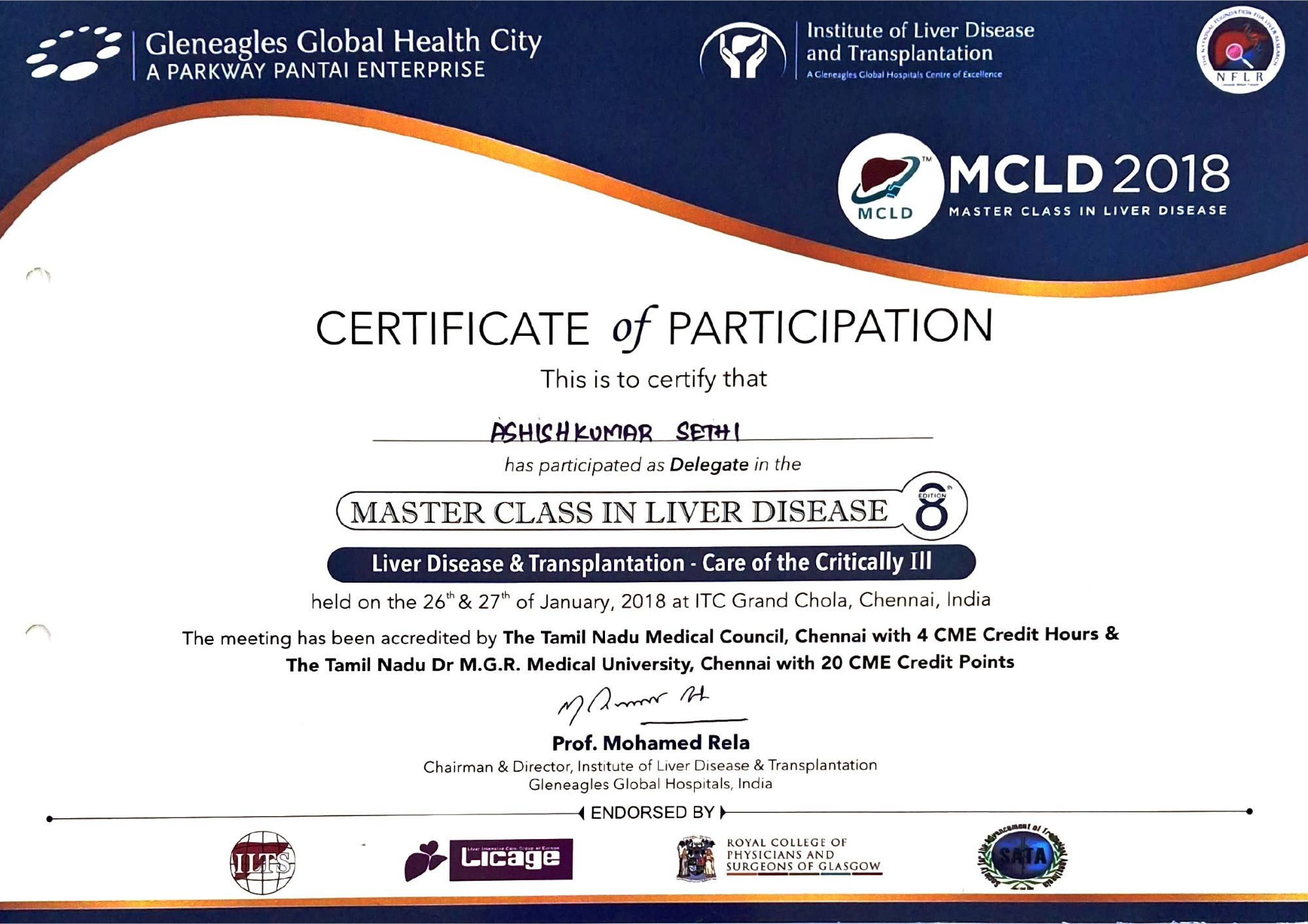 Conference Certificates 17